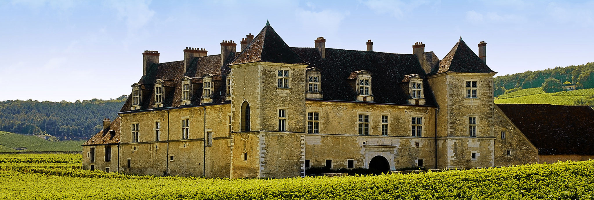 Voyage en Bourgogne Château du Clos de Vougeot